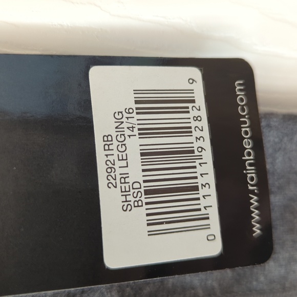 Rainbeau Curves Women's Plus Sheri Leggings 14/16 - Picture 5 of 7